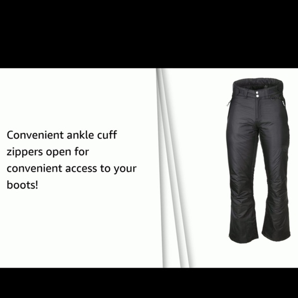 Arctic Quest Womens Insulated Ski & Snow Pants Size Medium - Picture 10 of 15